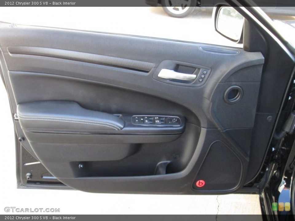 Black Interior Door Panel for the 2012 Chrysler 300 S V8 #72698395