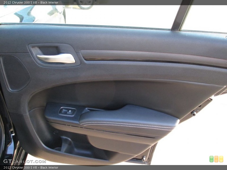 Black Interior Door Panel for the 2012 Chrysler 300 S V8 #72698494