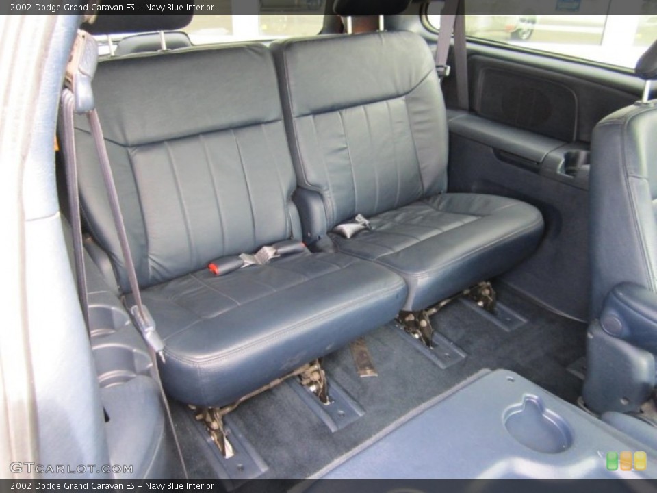 Navy Blue Interior Rear Seat for the 2002 Dodge Grand Caravan ES #72698650