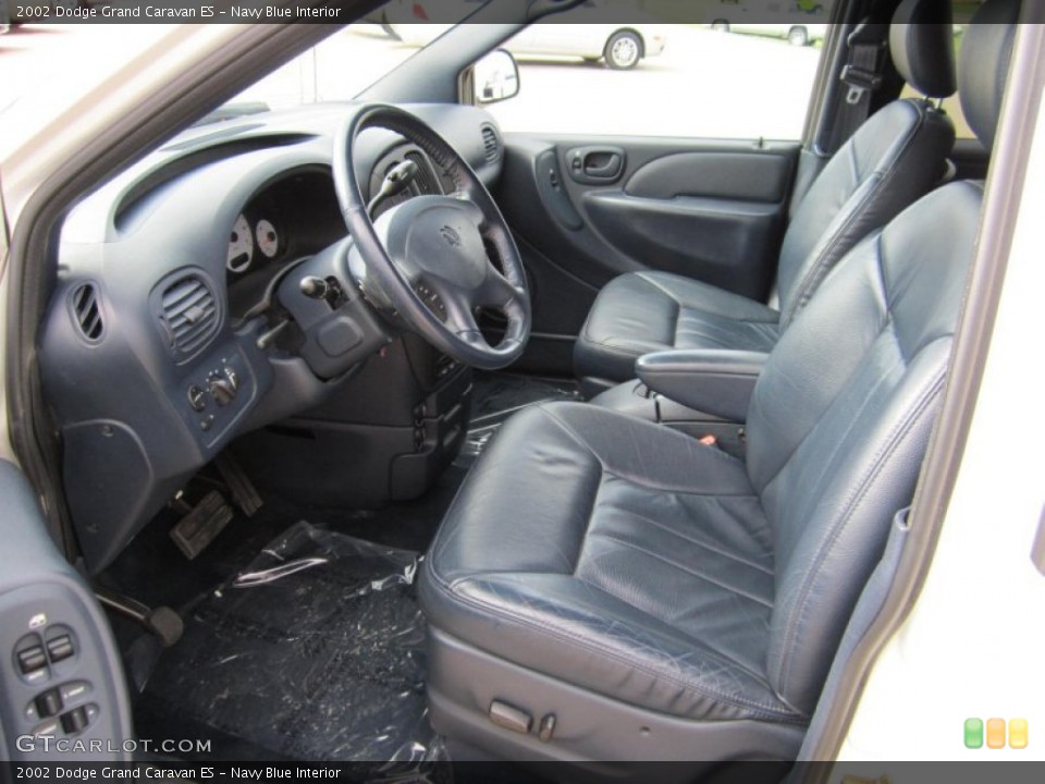 Navy Blue Interior Front Seat for the 2002 Dodge Grand Caravan ES #72698674
