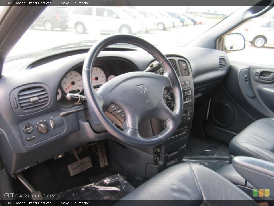 Navy Blue Interior Prime Interior for the 2002 Dodge Grand Caravan ES #72698686