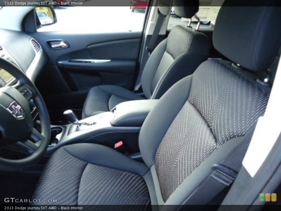 Black Interior Front Seat for the 2013 Dodge Journey SXT AWD #72700867