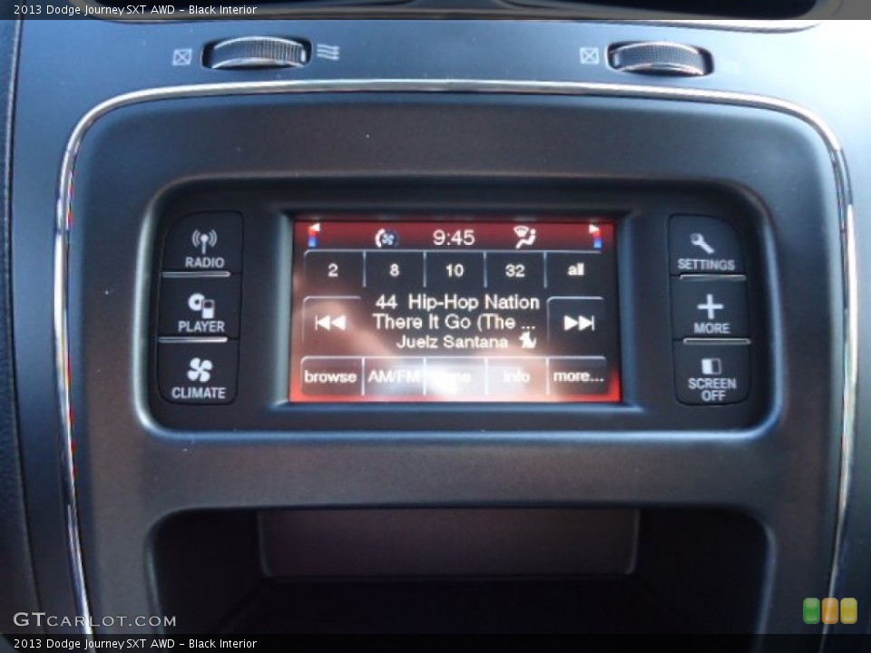 Black Interior Controls for the 2013 Dodge Journey SXT AWD #72700942