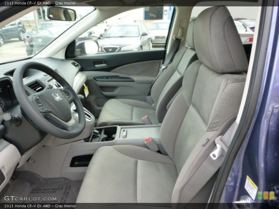 Gray Interior Photo for the 2013 Honda CR-V EX AWD #72701572
