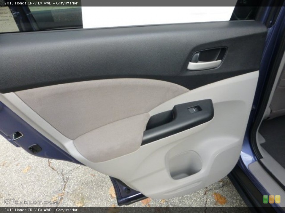 Gray Interior Door Panel for the 2013 Honda CR-V EX AWD #72701594