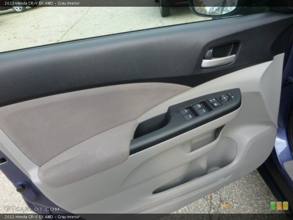 Gray Interior Door Panel for the 2013 Honda CR-V EX AWD #72701602