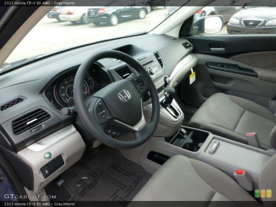 Gray Interior Photo for the 2013 Honda CR-V EX AWD #72701611