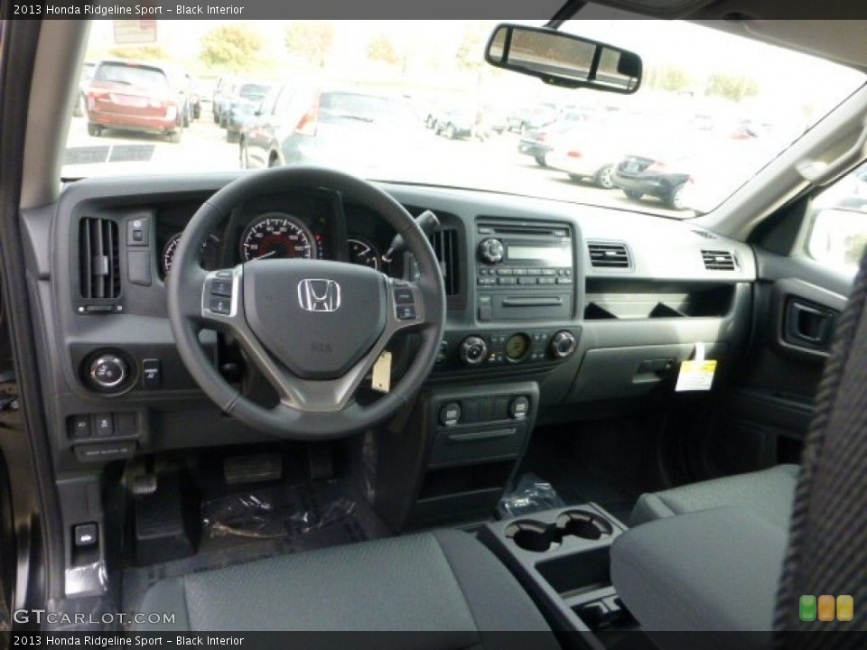 Black Interior Prime Interior for the 2013 Honda Ridgeline Sport #72701920