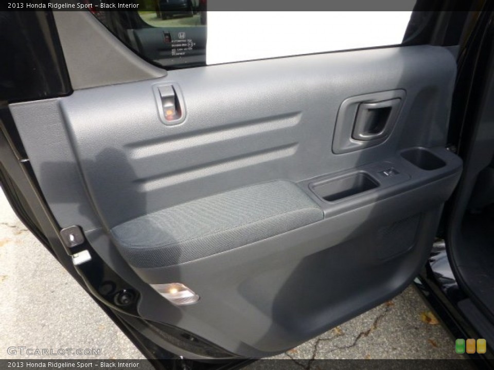 Black Interior Door Panel for the 2013 Honda Ridgeline Sport #72701926