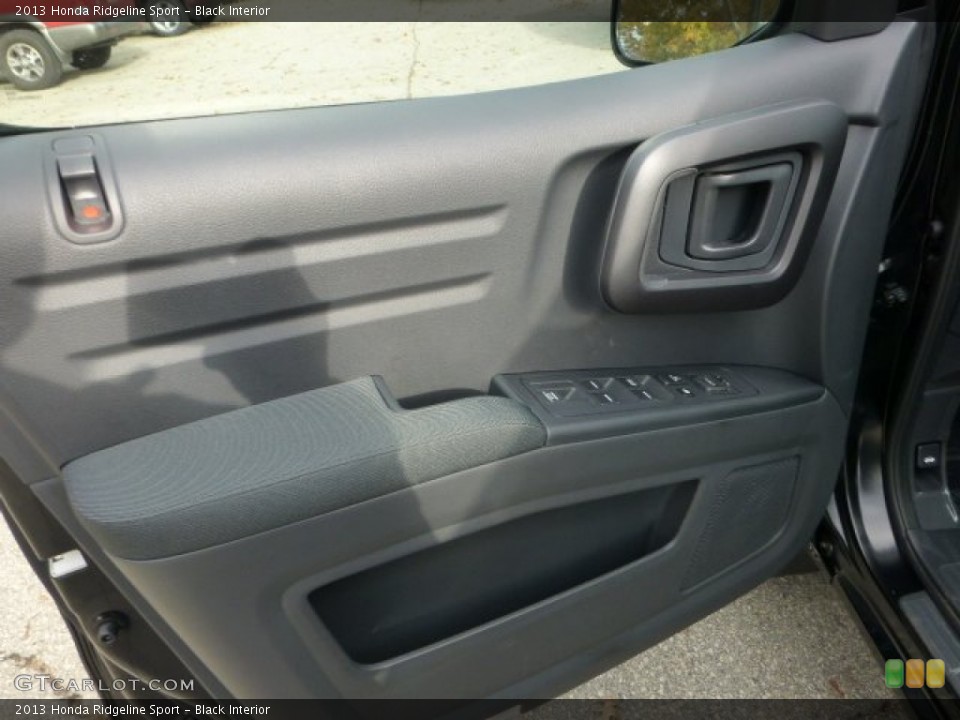 Black Interior Door Panel for the 2013 Honda Ridgeline Sport #72701935