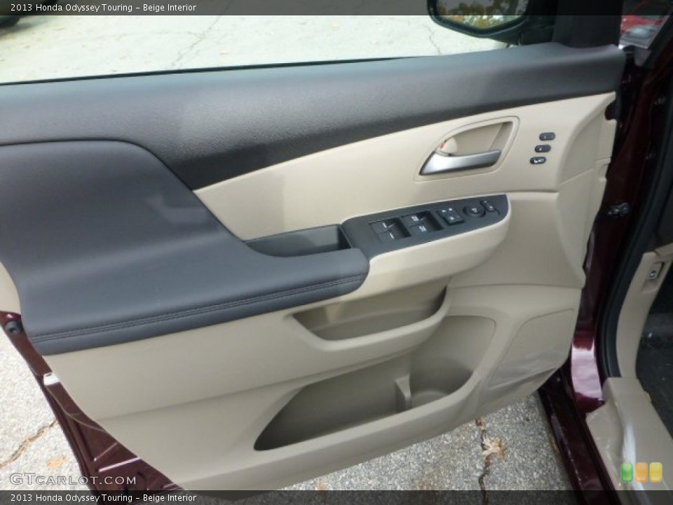 Beige Interior Door Panel for the 2013 Honda Odyssey Touring #72702103