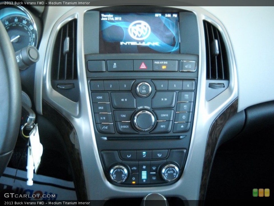 Medium Titanium Interior Controls for the 2013 Buick Verano FWD #72705064