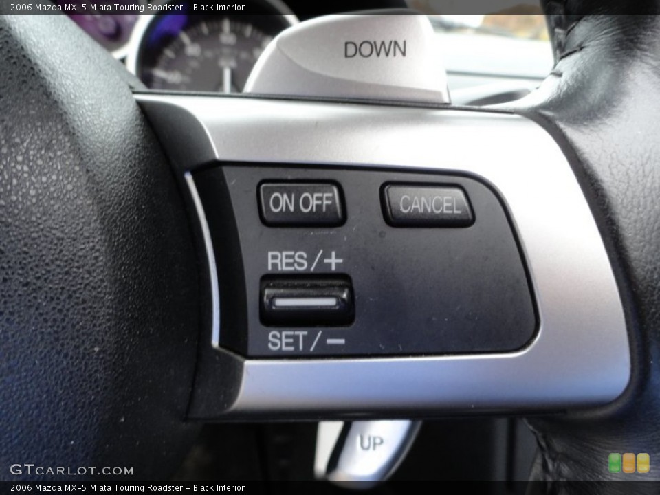 Black Interior Controls for the 2006 Mazda MX-5 Miata Touring Roadster #72707012