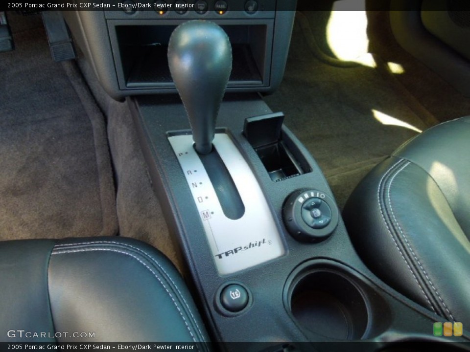 Ebony/Dark Pewter Interior Transmission for the 2005 Pontiac Grand Prix GXP Sedan #72707696