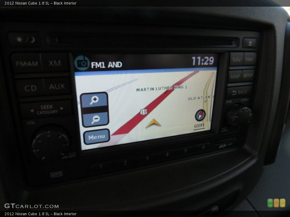 Black Interior Navigation for the 2012 Nissan Cube 1.8 SL #72707705