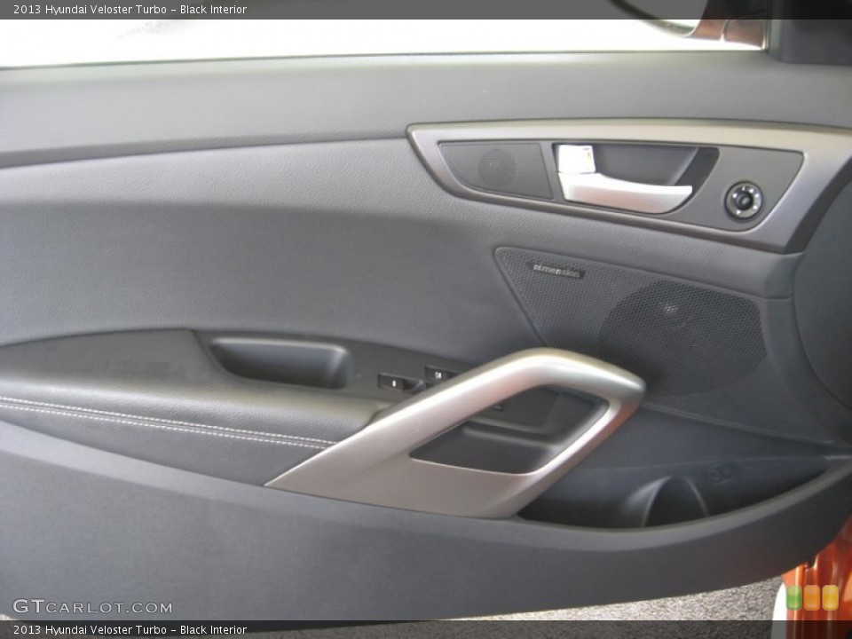 Black Interior Door Panel for the 2013 Hyundai Veloster Turbo #72709386