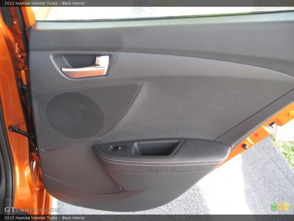 Black Interior Door Panel for the 2013 Hyundai Veloster Turbo #72709466