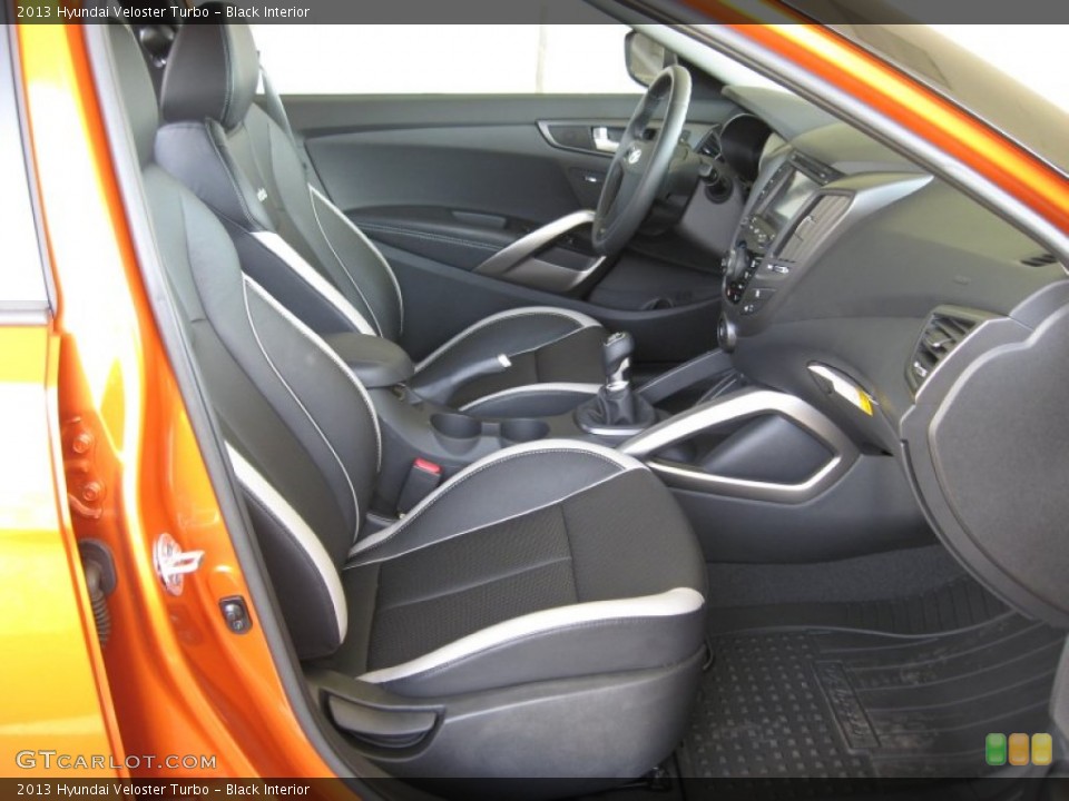 Black Interior Photo for the 2013 Hyundai Veloster Turbo #72709487