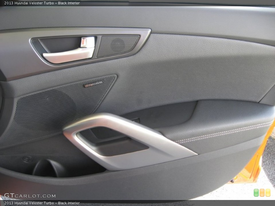 Black Interior Door Panel for the 2013 Hyundai Veloster Turbo #72709562