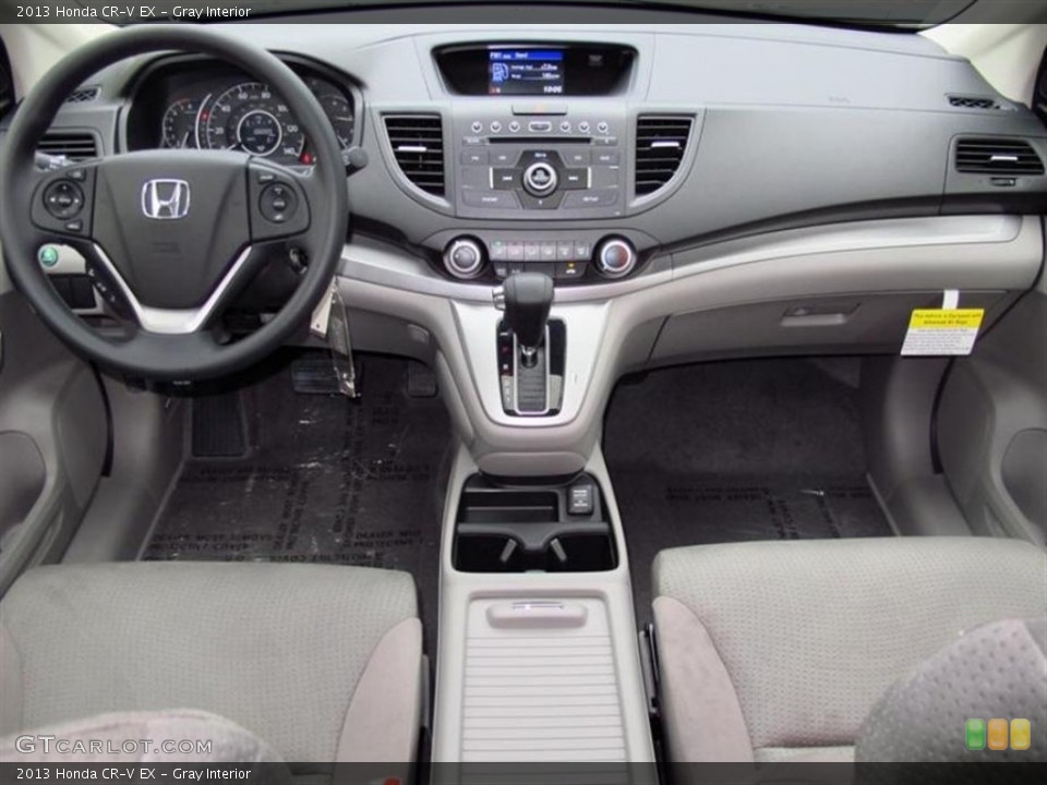 Gray Interior Dashboard for the 2013 Honda CR-V EX #72711356