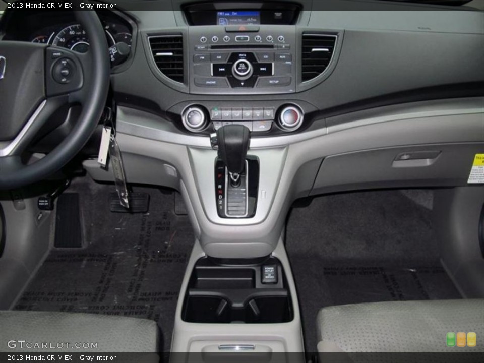 Gray Interior Controls for the 2013 Honda CR-V EX #72711413