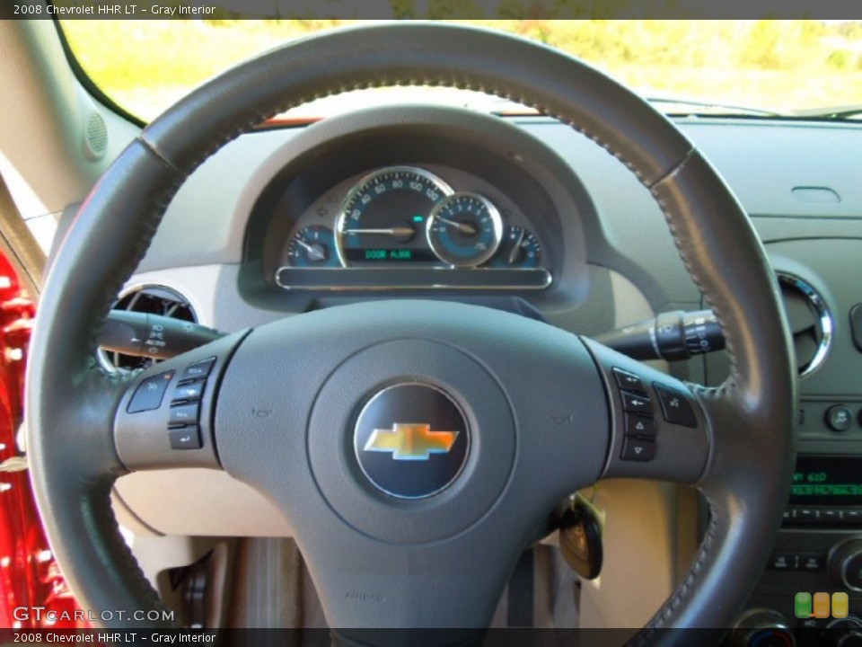 Gray Interior Steering Wheel for the 2008 Chevrolet HHR LT #72711659