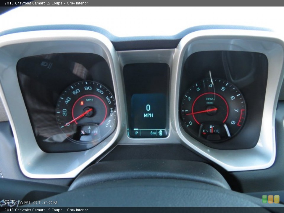 Gray Interior Gauges for the 2013 Chevrolet Camaro LS Coupe #72712024