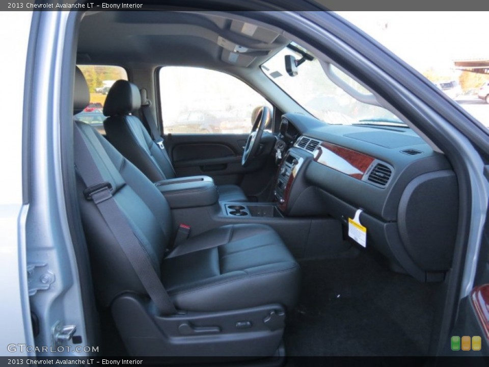 Ebony Interior Photo for the 2013 Chevrolet Avalanche LT #72712388