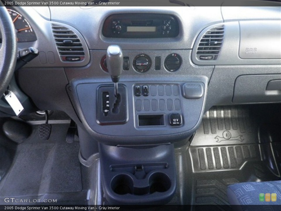 Gray Interior Dashboard for the 2005 Dodge Sprinter Van 3500 Cutaway Moving Van #72712678