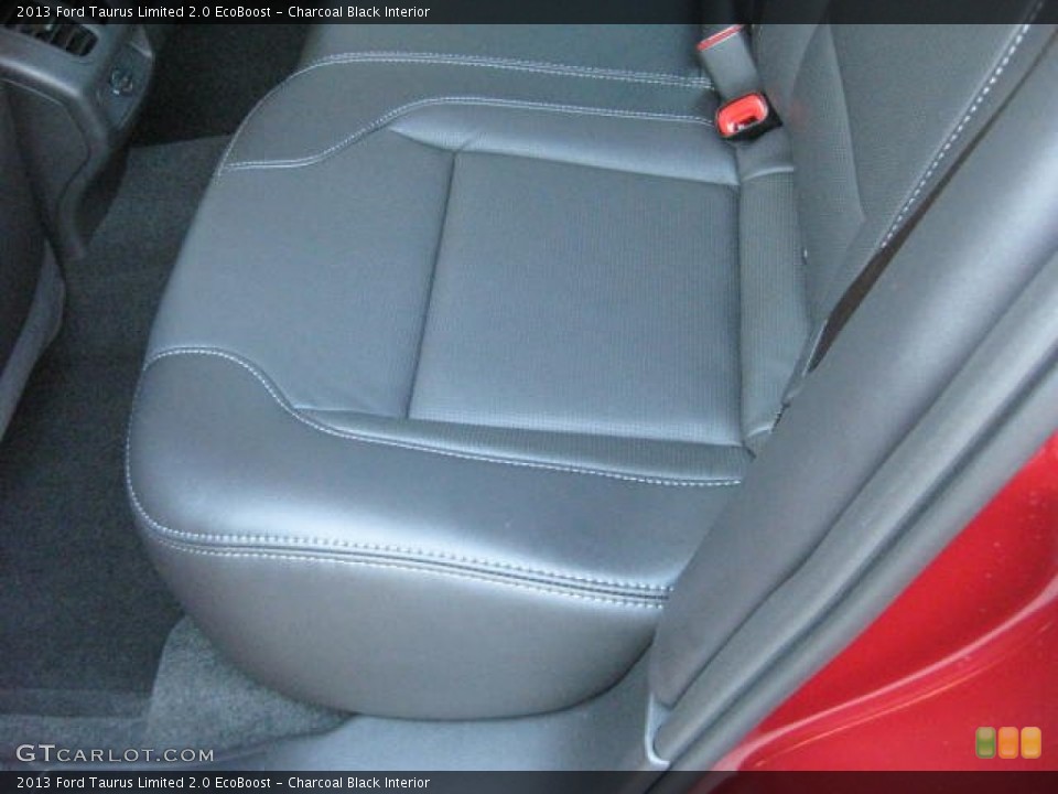 Charcoal Black Interior Rear Seat for the 2013 Ford Taurus Limited 2.0 EcoBoost #72714014