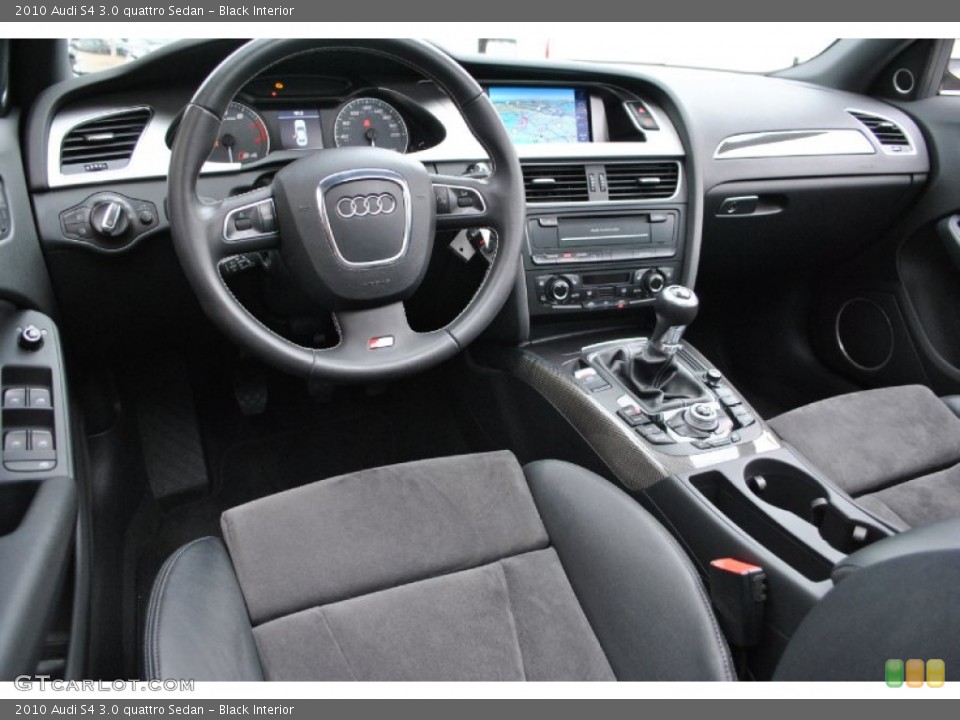 Black Interior Prime Interior for the 2010 Audi S4 3.0 quattro Sedan #72714431