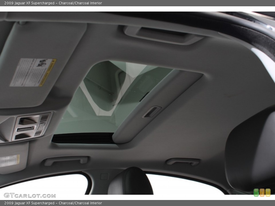 Charcoal/Charcoal Interior Sunroof for the 2009 Jaguar XF Supercharged #72715955