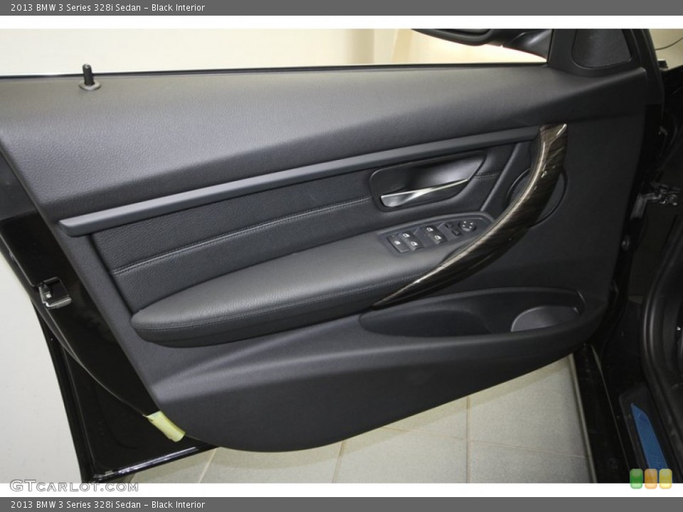 Black Interior Door Panel for the 2013 BMW 3 Series 328i Sedan #72717287