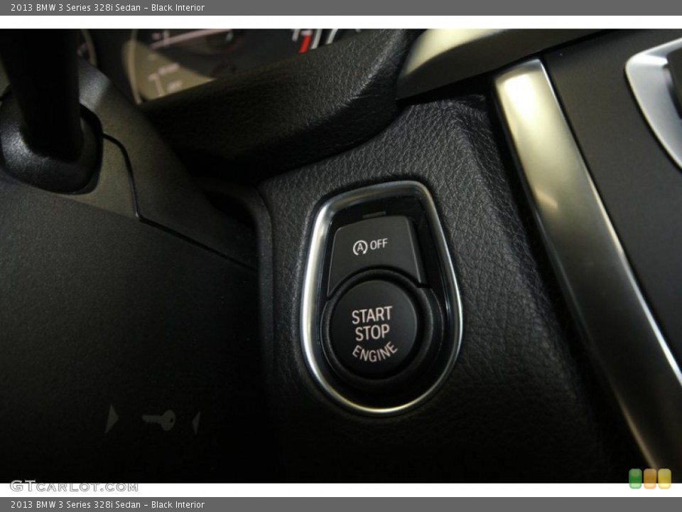 Black Interior Controls for the 2013 BMW 3 Series 328i Sedan #72717446