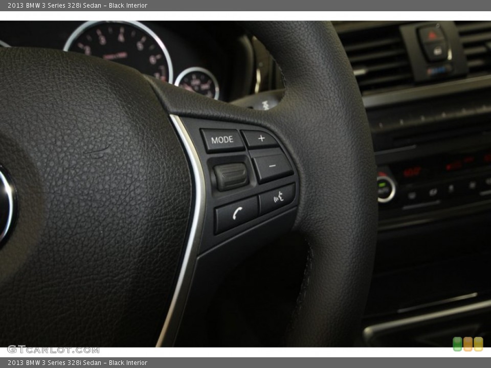 Black Interior Controls for the 2013 BMW 3 Series 328i Sedan #72717467