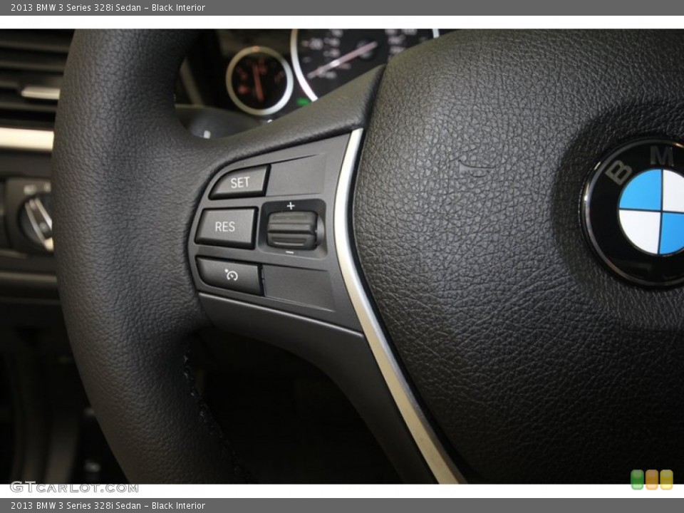 Black Interior Controls for the 2013 BMW 3 Series 328i Sedan #72717493