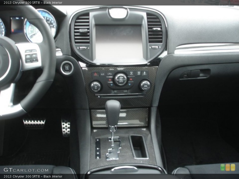 Black Interior Controls for the 2013 Chrysler 300 SRT8 #72722333