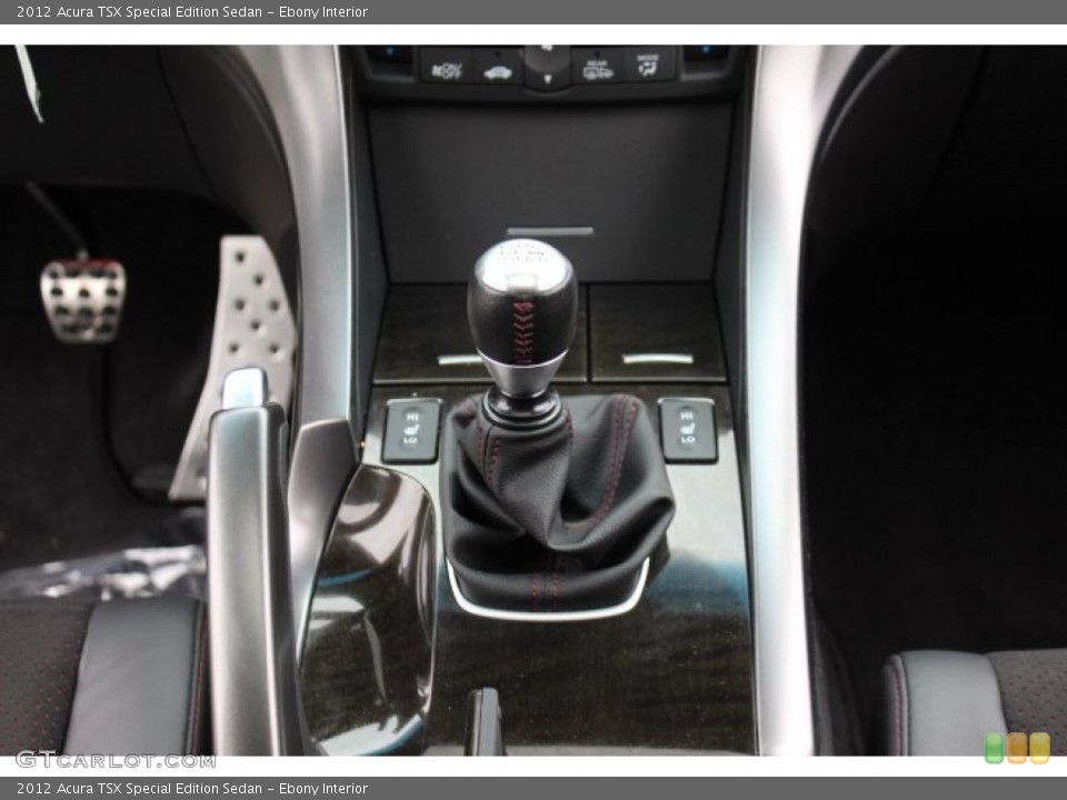Ebony Interior Transmission for the 2012 Acura TSX Special Edition Sedan #72723638