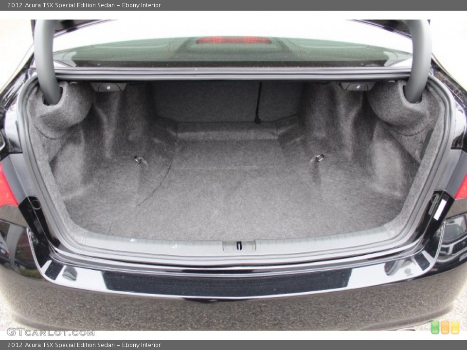 Ebony Interior Trunk for the 2012 Acura TSX Special Edition Sedan #72723779