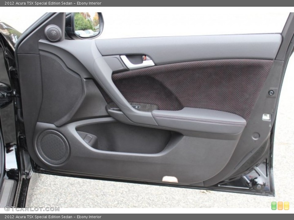 Ebony Interior Door Panel for the 2012 Acura TSX Special Edition Sedan #72723868