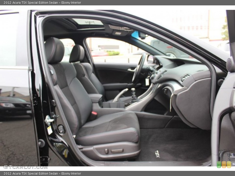 Ebony Interior Photo for the 2012 Acura TSX Special Edition Sedan #72723917