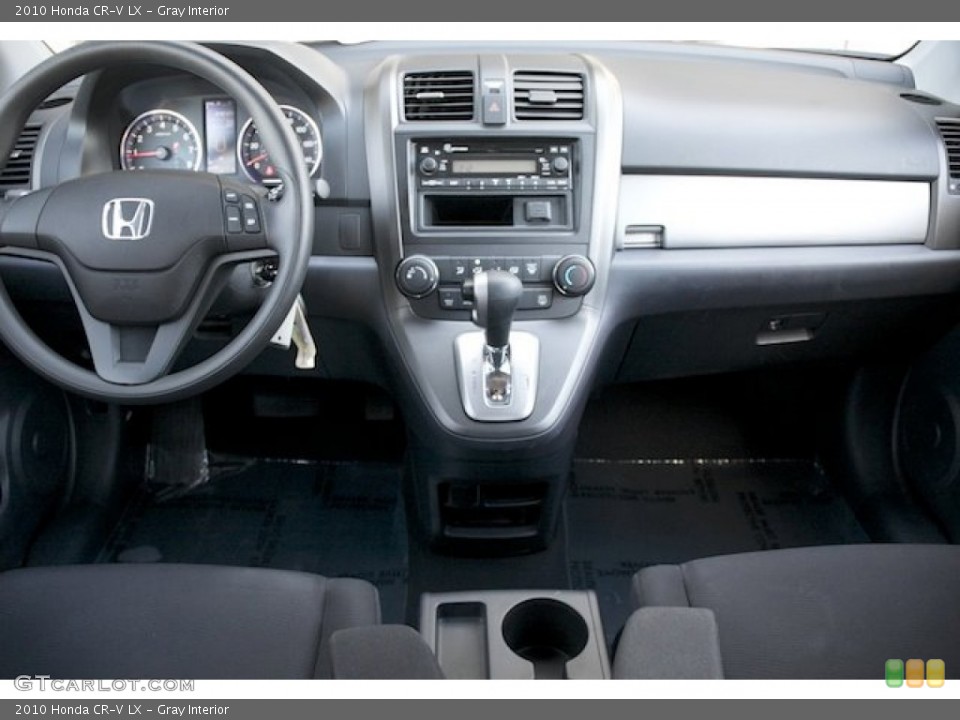 Gray Interior Dashboard for the 2010 Honda CR-V LX #72724265