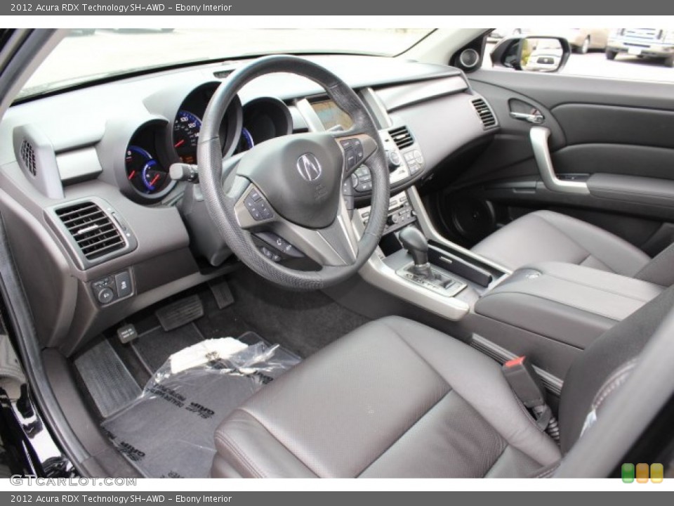 Ebony 2012 Acura RDX Interiors