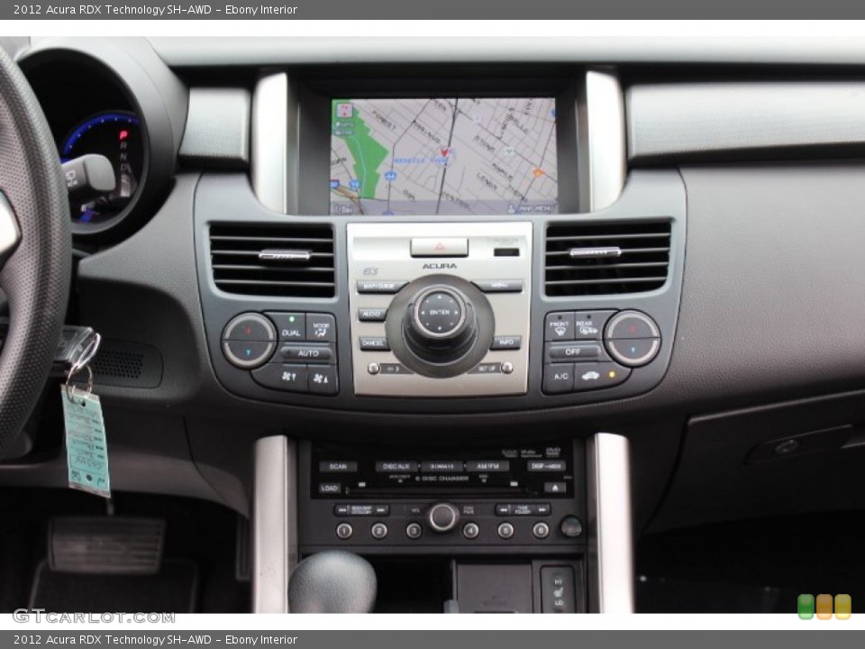 Ebony Interior Controls for the 2012 Acura RDX Technology SH-AWD #72724365