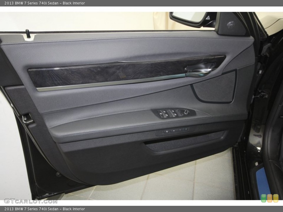Black Interior Door Panel for the 2013 BMW 7 Series 740i Sedan #72724469