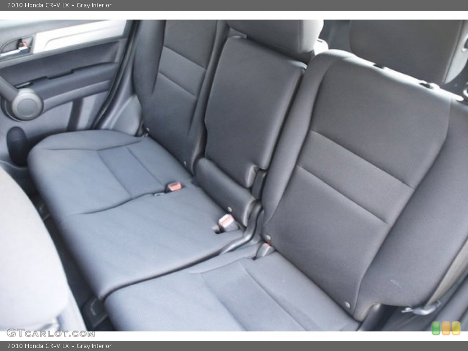 Gray Interior Rear Seat for the 2010 Honda CR-V LX #72724483