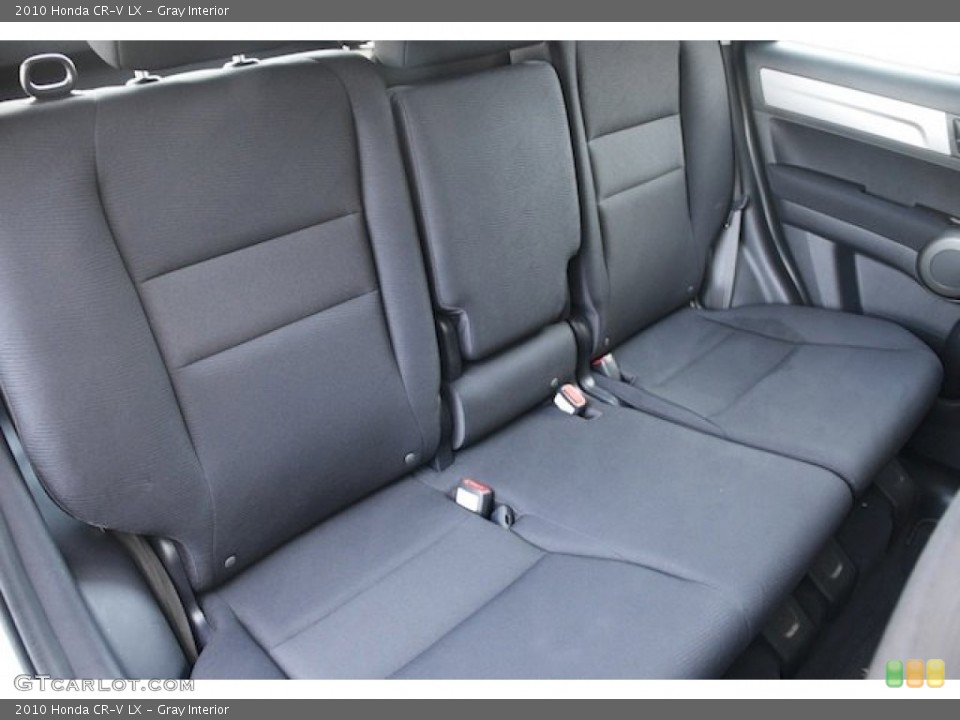 Gray Interior Rear Seat for the 2010 Honda CR-V LX #72724565