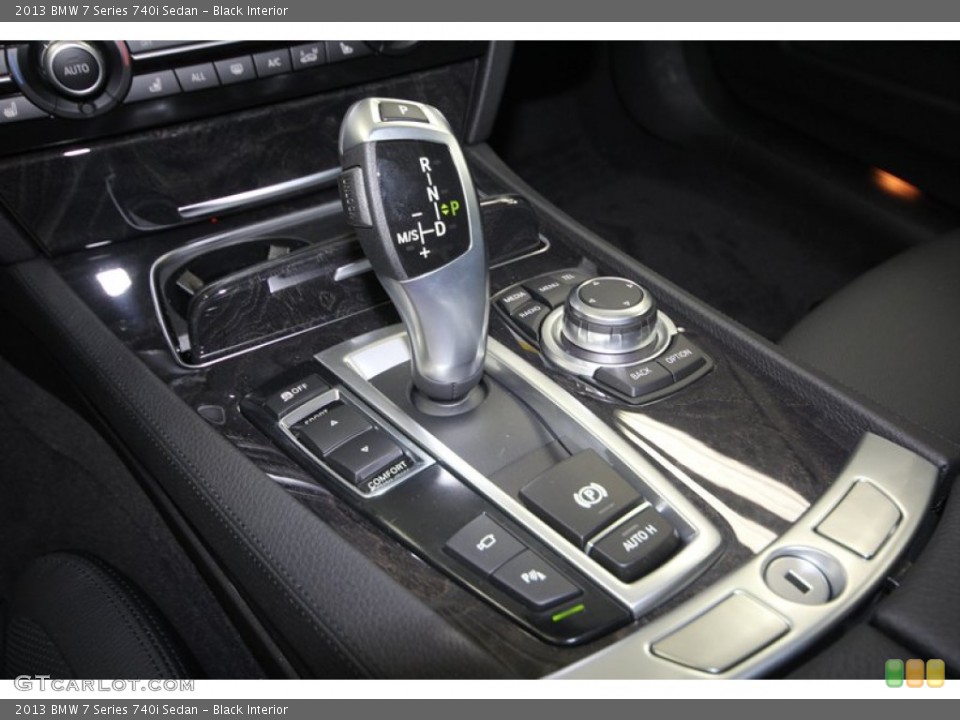Black Interior Transmission for the 2013 BMW 7 Series 740i Sedan #72724582