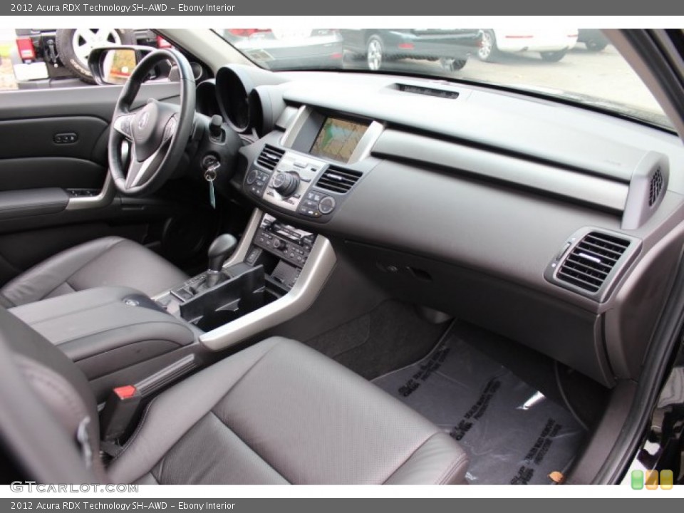 Ebony Interior Dashboard for the 2012 Acura RDX Technology SH-AWD #72724634