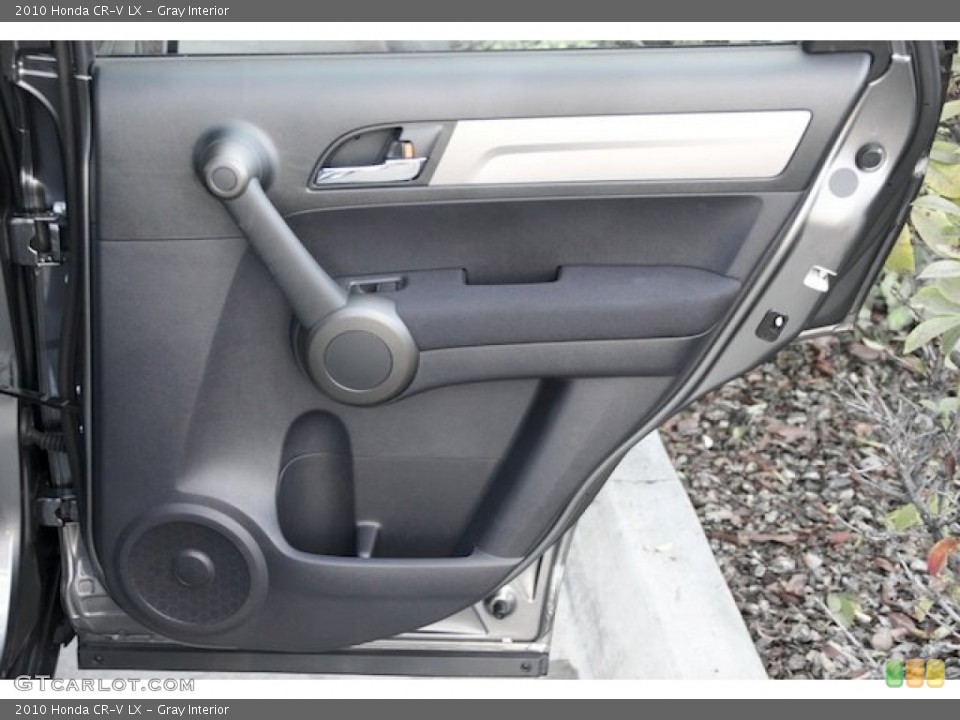 Gray Interior Door Panel for the 2010 Honda CR-V LX #72724709